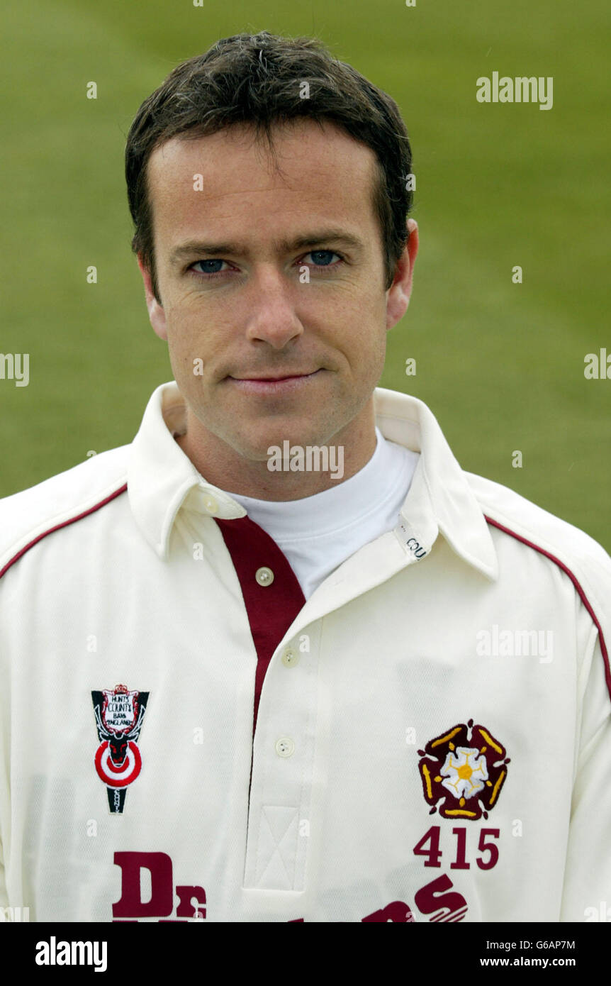 Northamptonshire Cricket Club. Il giocatore di cricket di Northants ben Phillips. Foto Stock