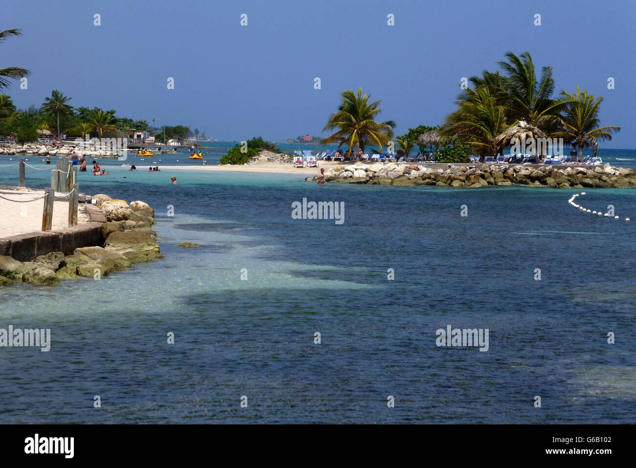 Giamaica, resort, dei Caraibi , Foto Stock