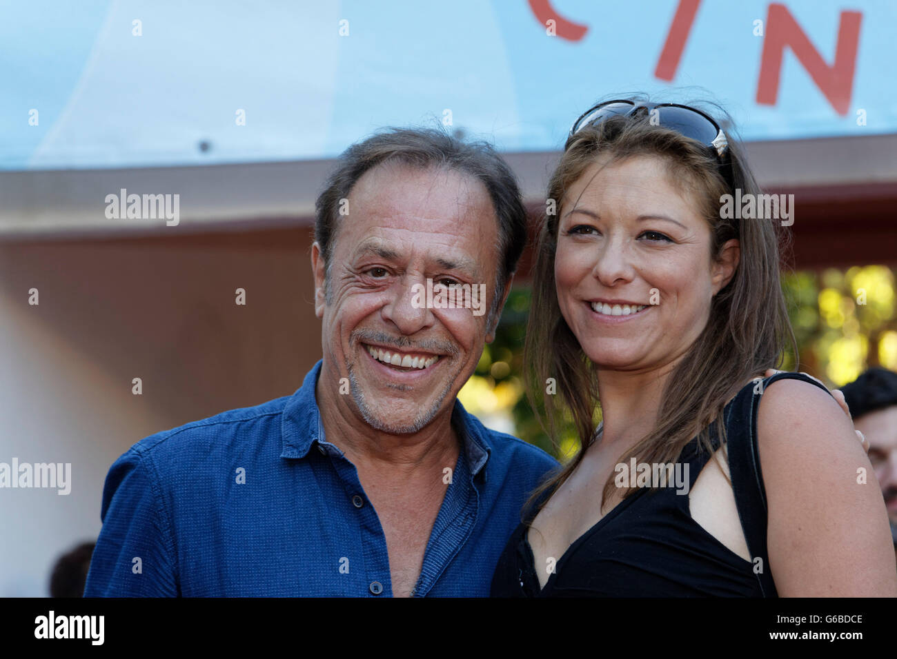Cap d'Agde, Francia. 23 giugno 2016..France.Antoine Coesens & Dounia partecipano all'Herault of Cine & TV Festival di Cap d'Agde, Francia Foto Stock