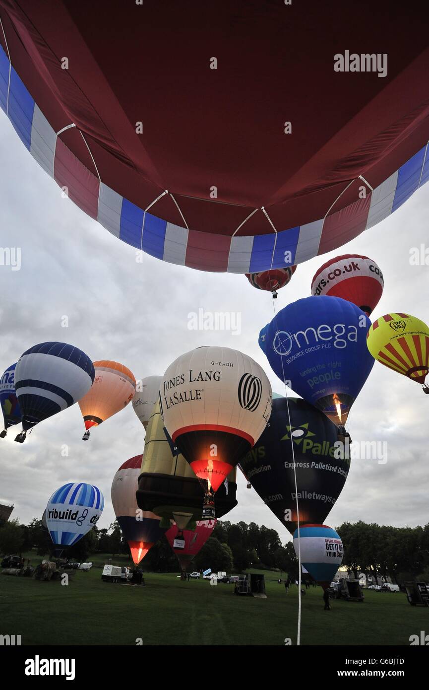 Bristol International Balloon Fiesta 2013 Foto Stock