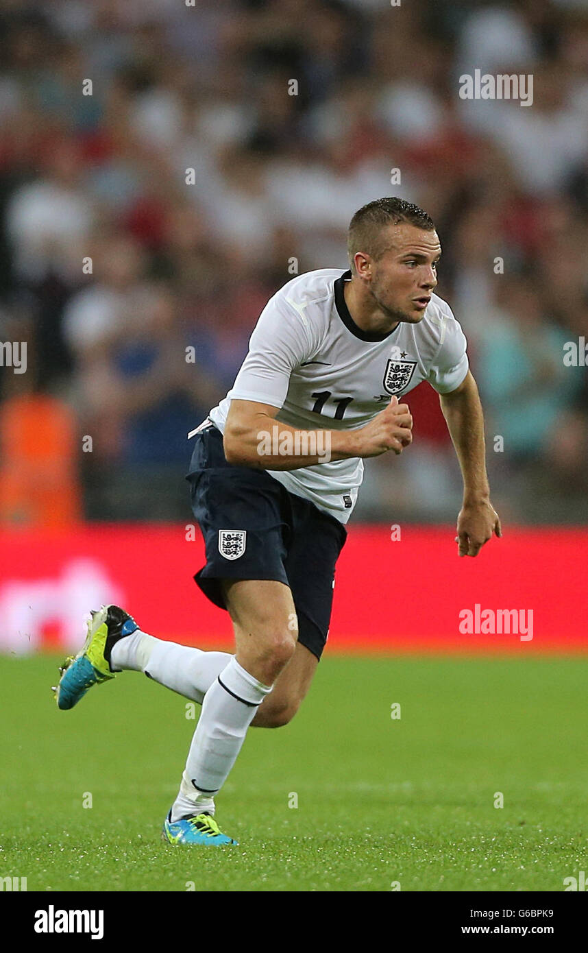 Calcio - Vauxhall International friendly - Inghilterra / Scozia - Wembley Stadium. Tom Cleverley, Inghilterra Foto Stock