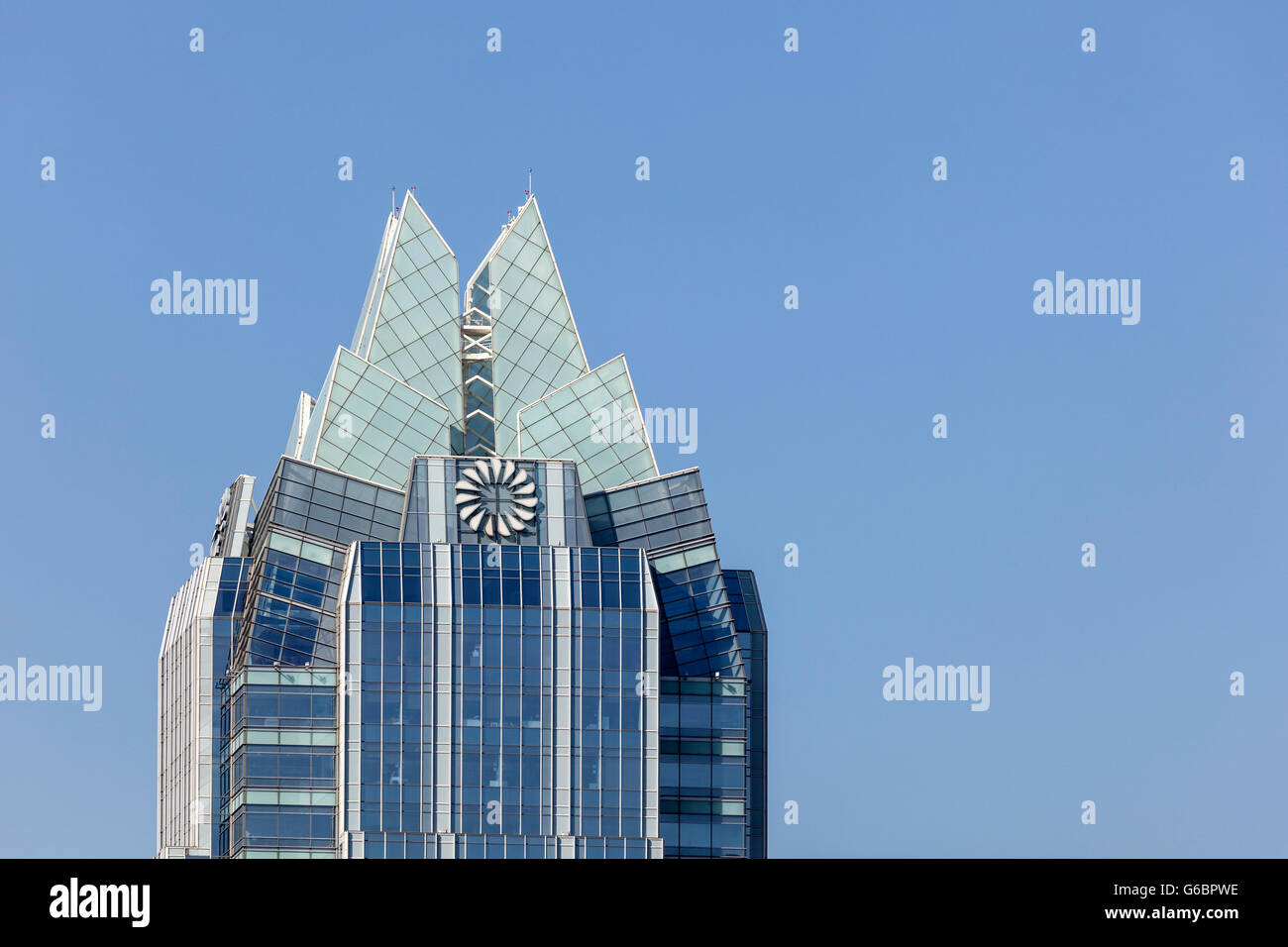 Frost Torre della banca di Austin in Texas Foto Stock