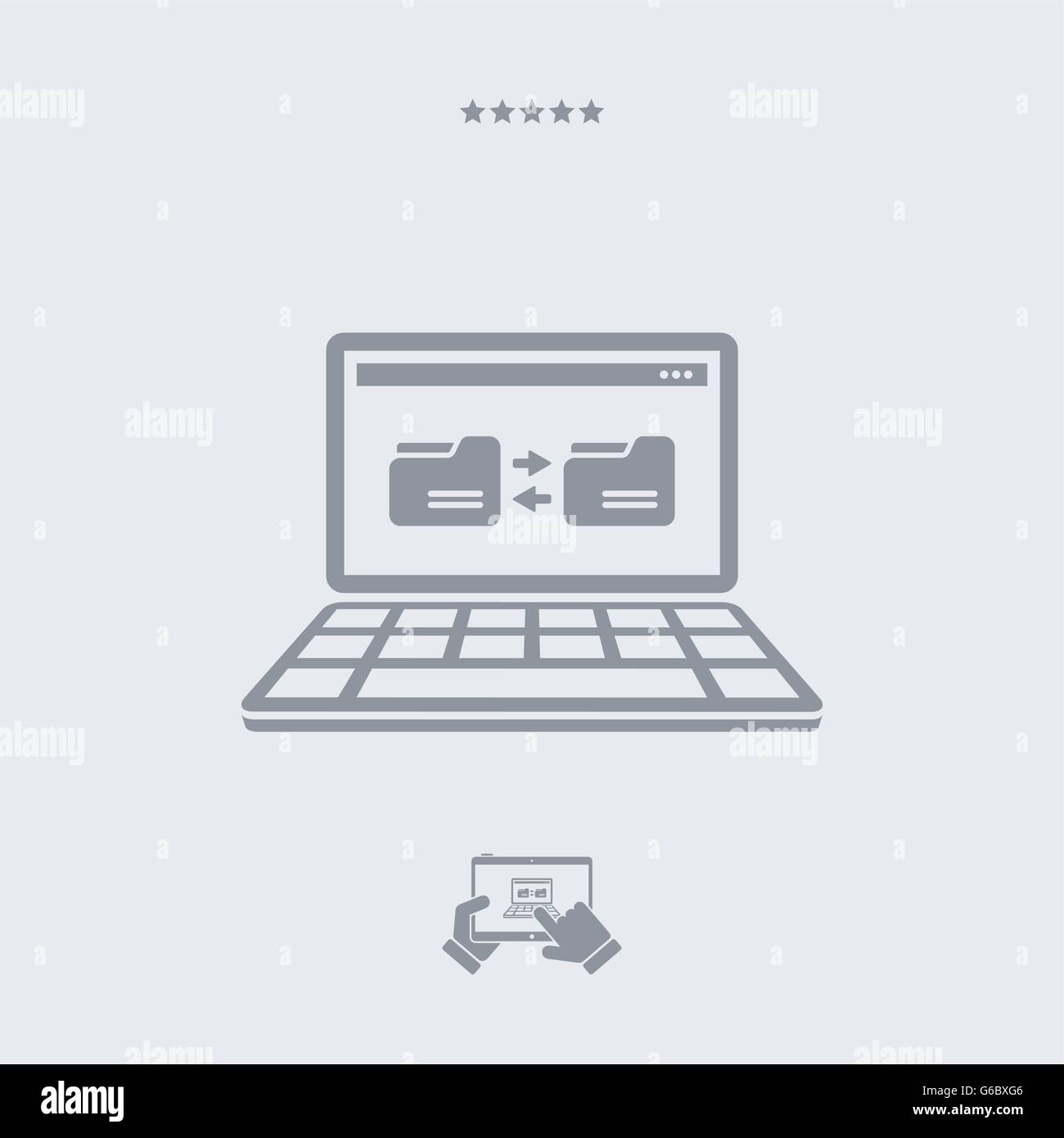 Icona di backup, backup vettore, simbolo di backup, backup design, applicazione di backup, illustrazione di backup, backup JPG, immagine di backup, backup bu Illustrazione Vettoriale