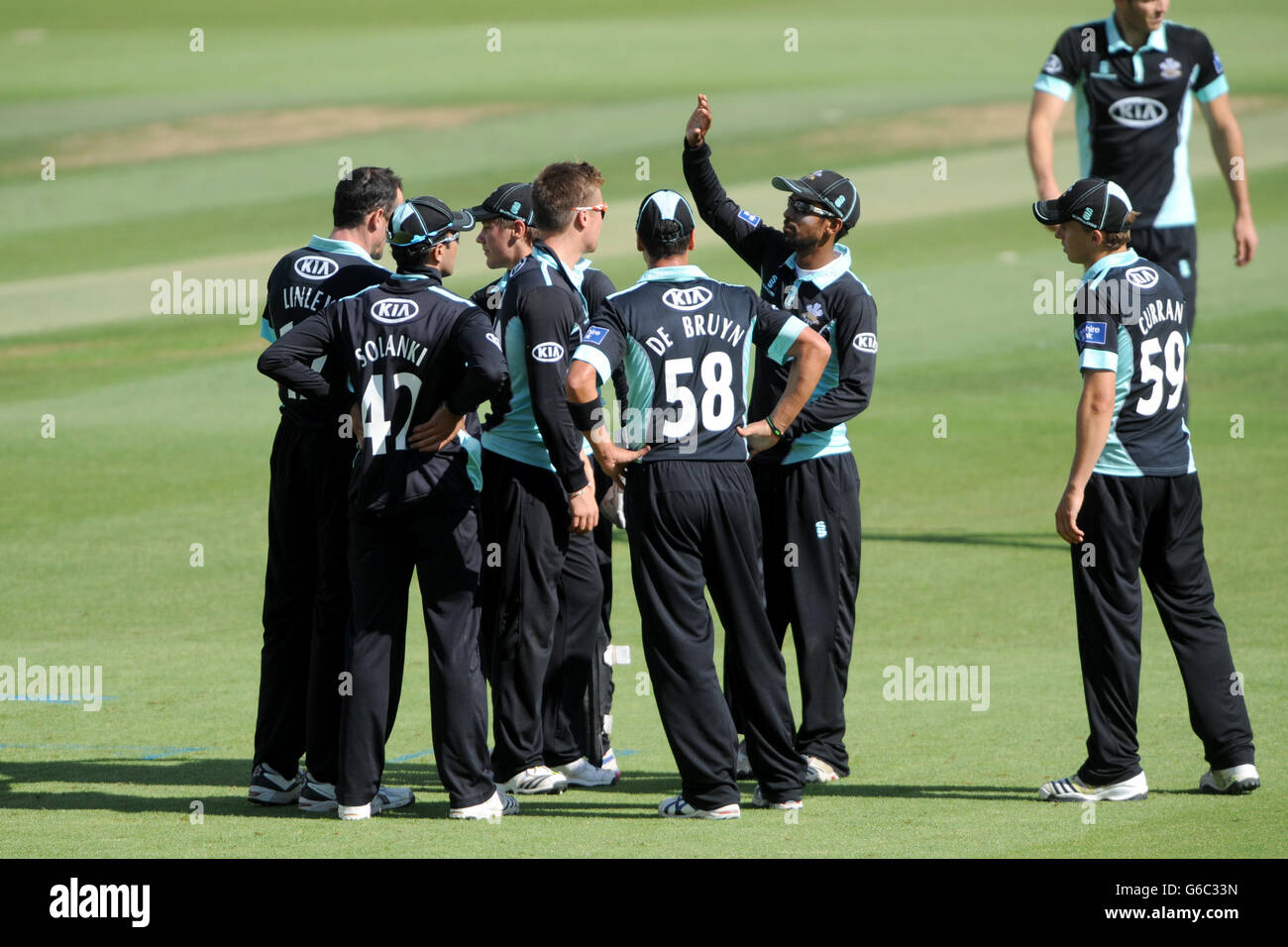 Cricket - Yorkshire Banca Pro40 - Gruppo B - Surrey v Derbyshire - Kia ovale Foto Stock