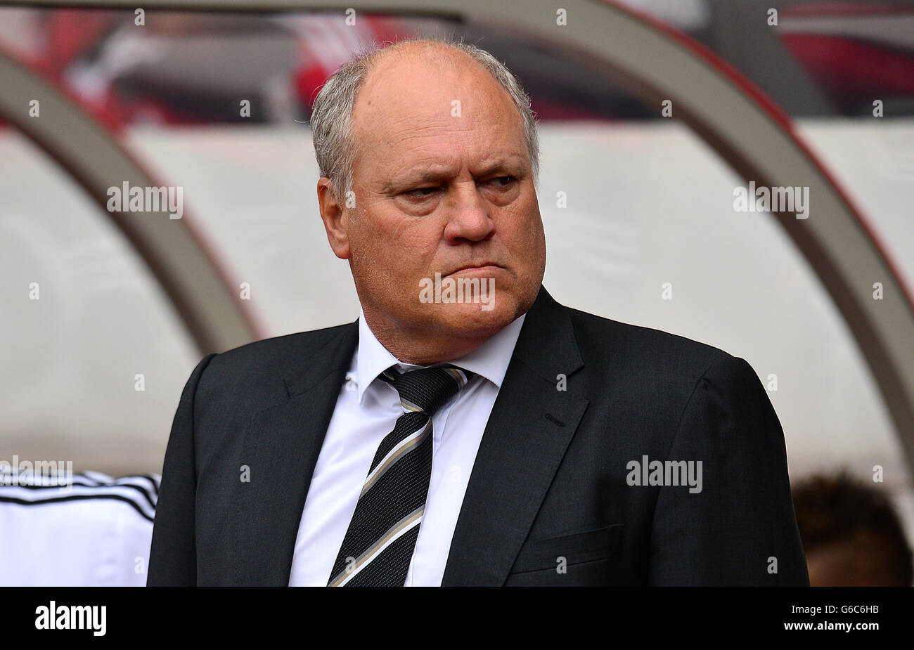 Calcio - Barclays Premier League - Sunderland v Fulham - Stadio di luce. Il direttore di Fulham Martin Jol Foto Stock