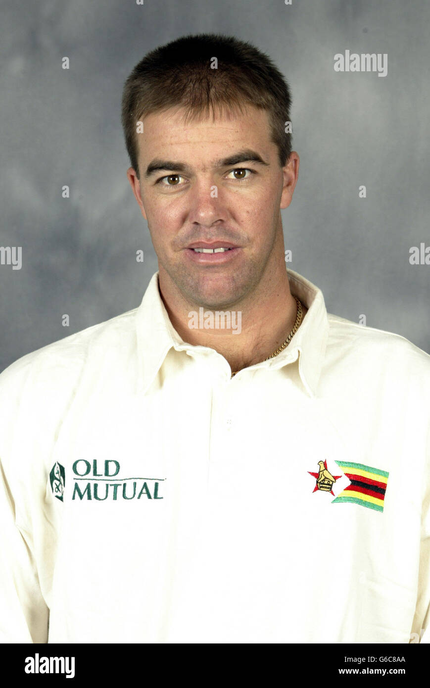 Di cricket dello Zimbabwe - Heath Streak Foto Stock