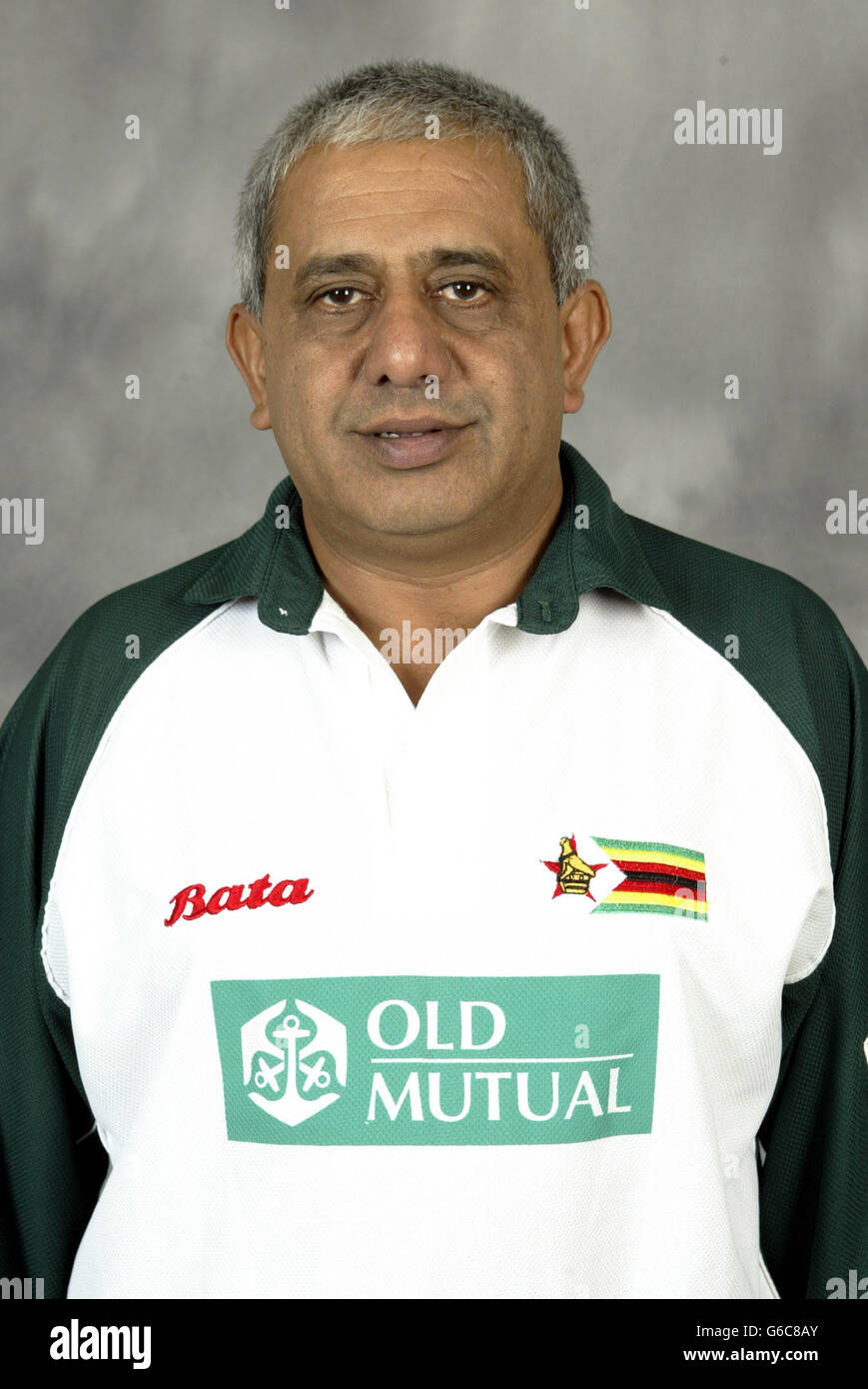 Baba Mohamed il Team Manager dello Zimbabwe a una fotocellula prima del coinvolgimento dei suoi team nella Npower Test Series. Foto Stock