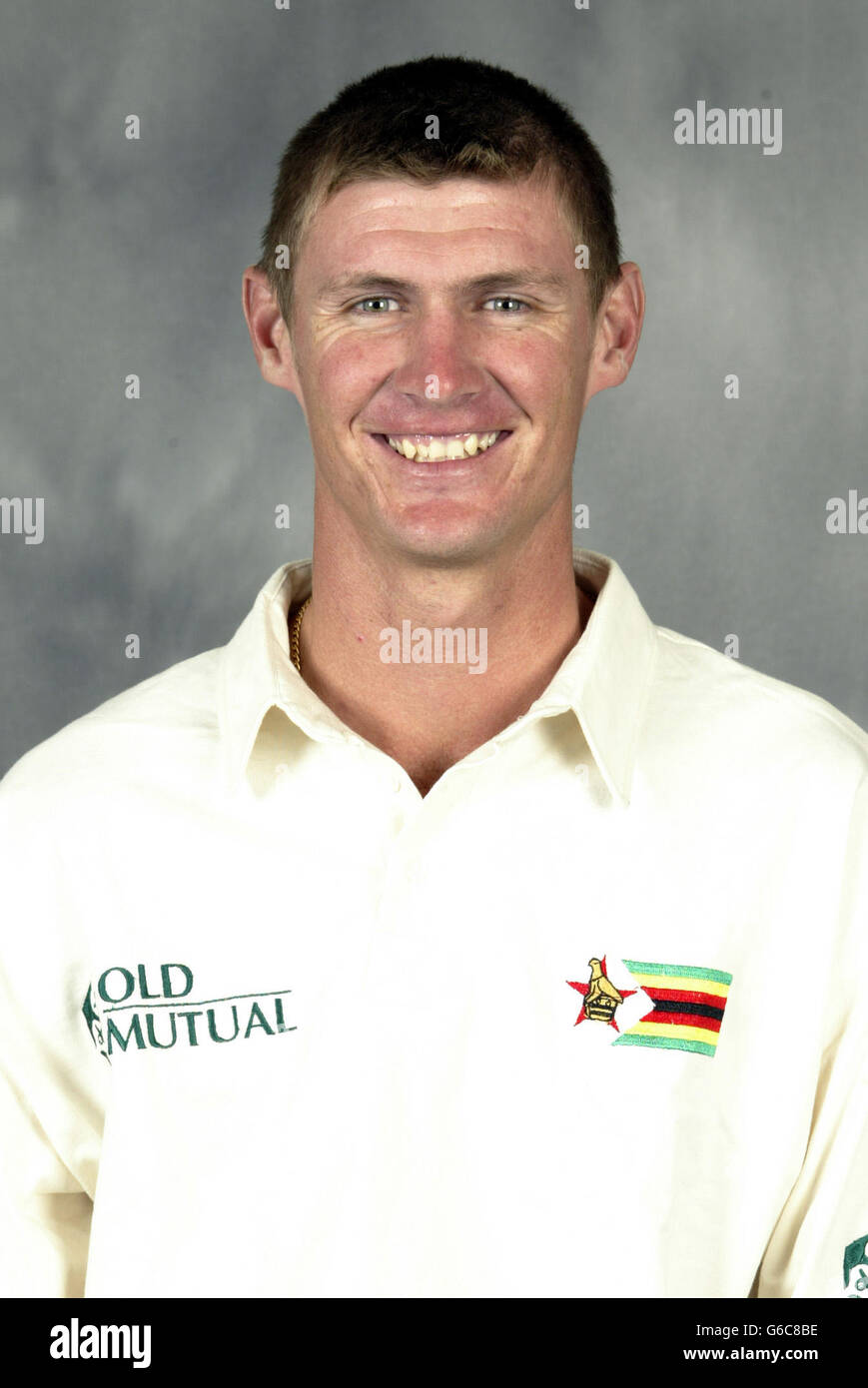 Di cricket dello Zimbabwe - Douglas Marillier Foto Stock