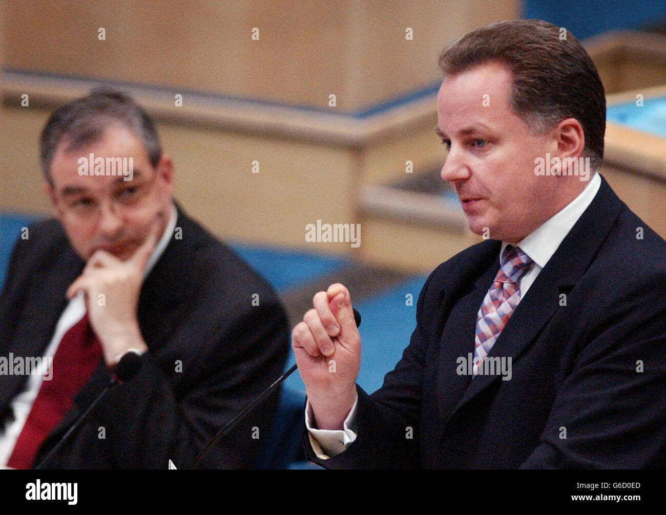 Dichiarazione di devoluzione politica immagini e fotografie stock ad