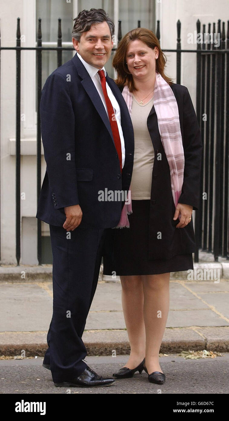 Il Cancelliere Gordon Brown Foto Stock