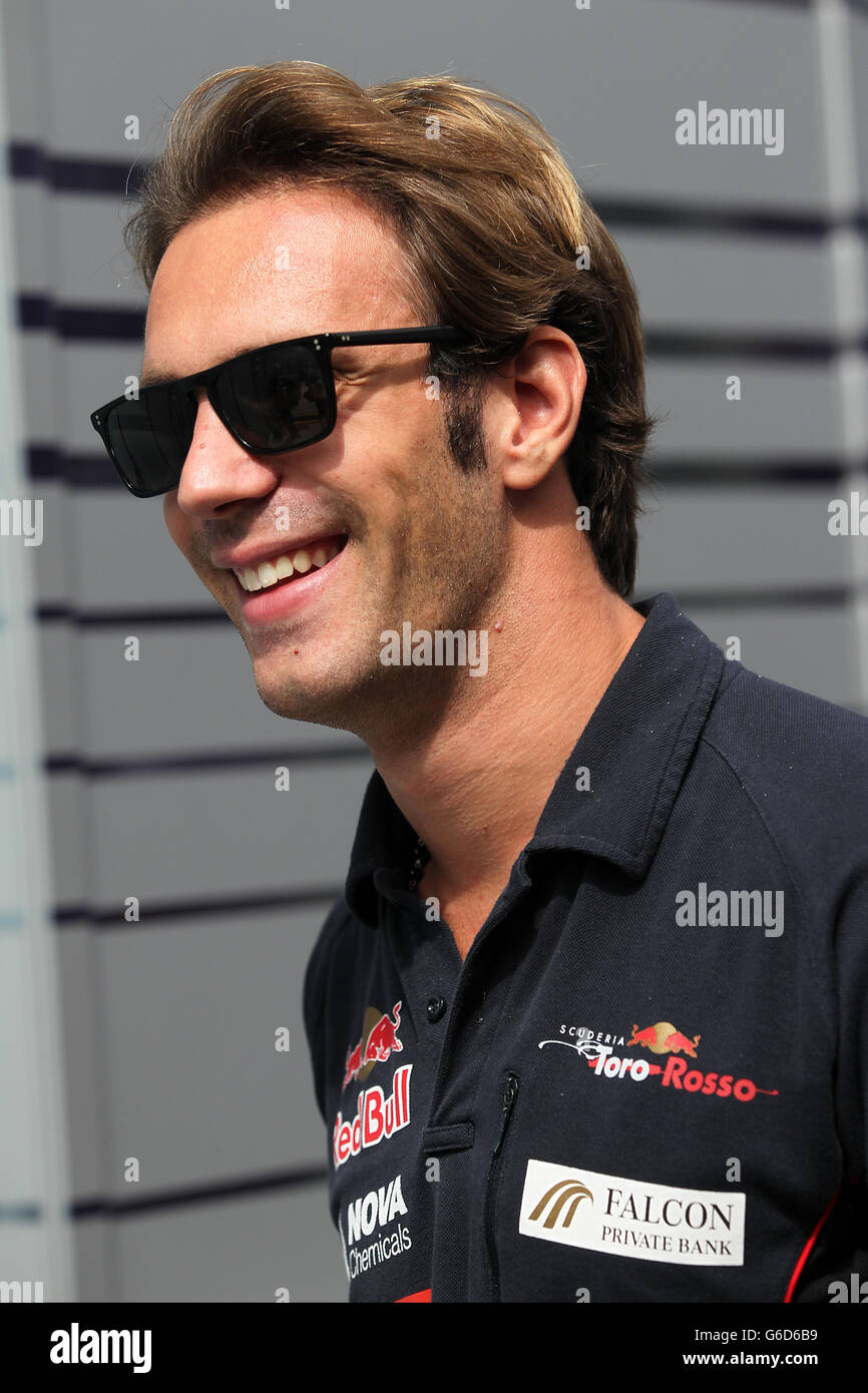 Motor Racing - Campionato del mondo di Formula uno - Gran Premio d'Italia - Race Day - Monza, Italia. Jean-Eric Vergne di Toro Rosso durante il Gran Premio d'Italia e l'Autodromo Nazionale Monza, Monza, Italia. Foto Stock