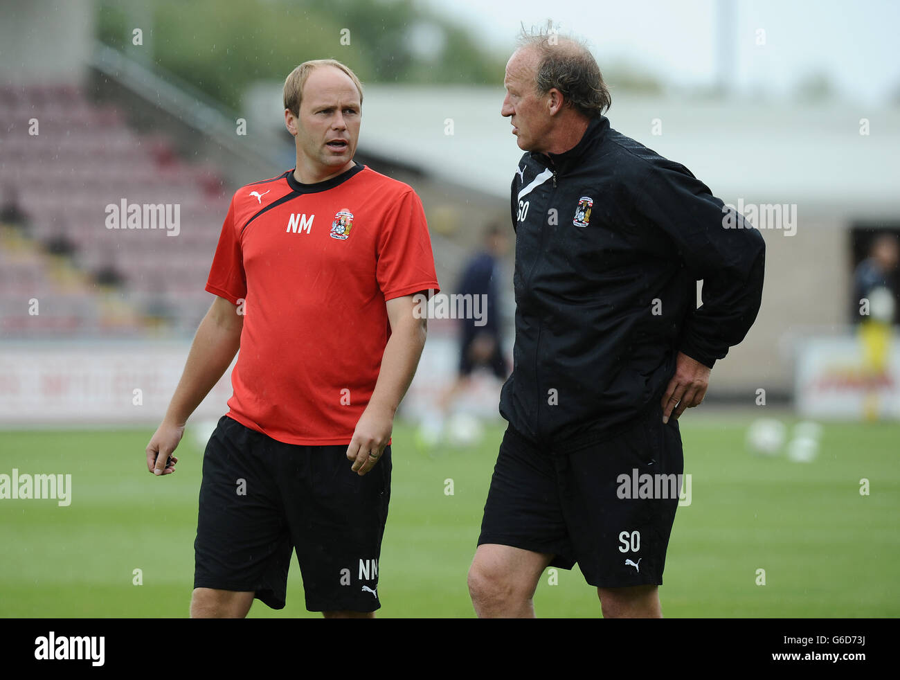 Calcio - Sky lega Bet One - Coventry City v Colchester United - Sixfields Stadium Foto Stock