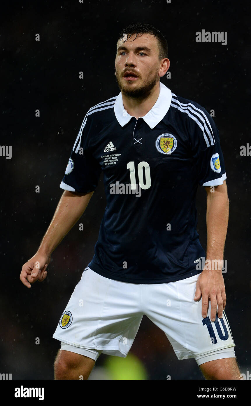 Calcio - Coppa del Mondo 2014 Qualifier - Europa - Gruppo A - Scozia v Belgio - Hampden Park Foto Stock