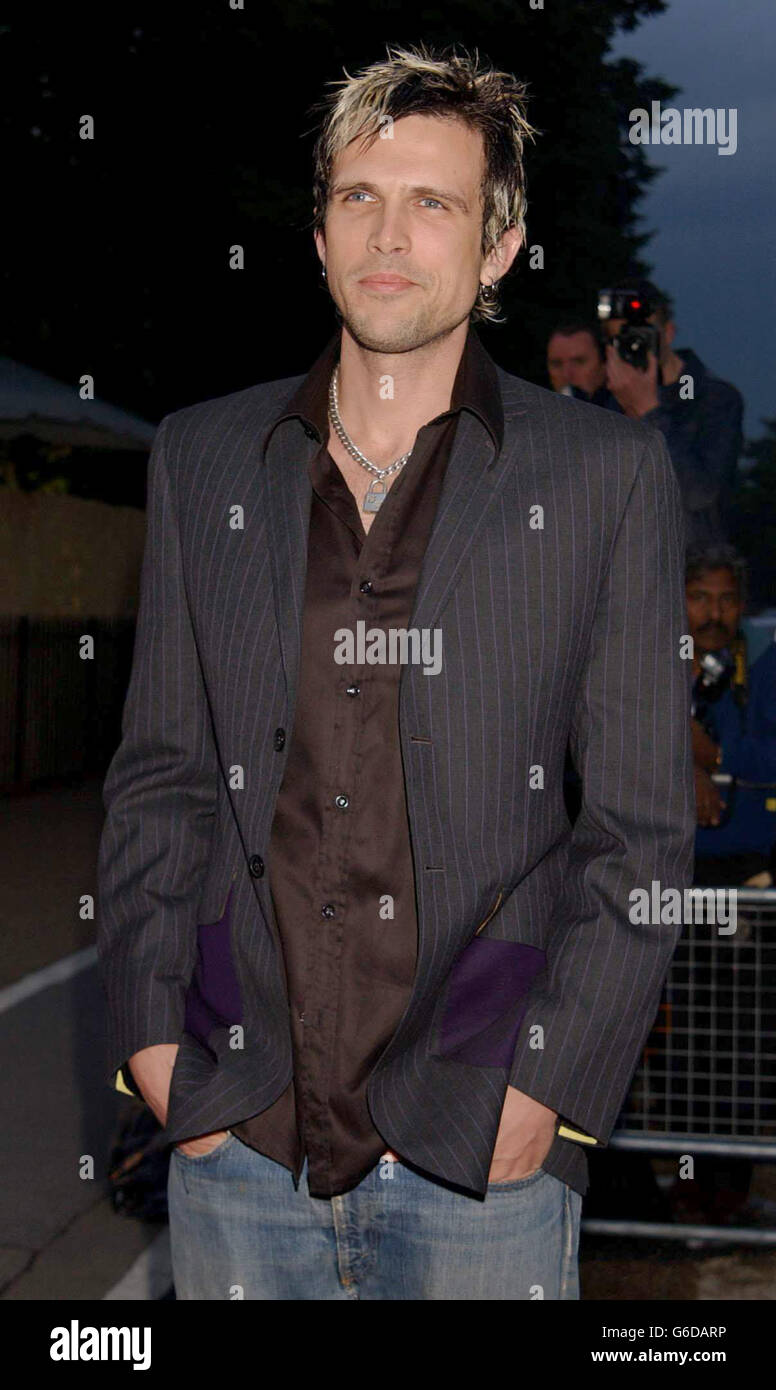 Ashley Hamilton in arrivo per il Serpentine Gallery Summer Party, ad Hyde Park, Londra. Foto Stock