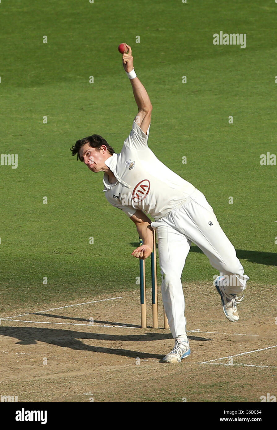 Cricket - LV=Campionati della Contea - Divisione uno - Surrey v Derbyshire - The Kia Oval. Zapar Ansari, Surrey Foto Stock