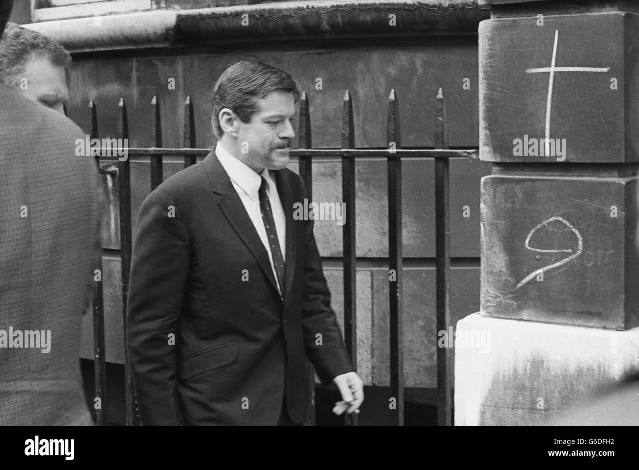 Il musicista jazz britannico Tuby Hayes, 33 anni, a Londra, dove apparve in remand alla Corte dei Magistrati di Marlborough Street. Gli fu accusato di possedere una quantità di diamorfina. Foto Stock