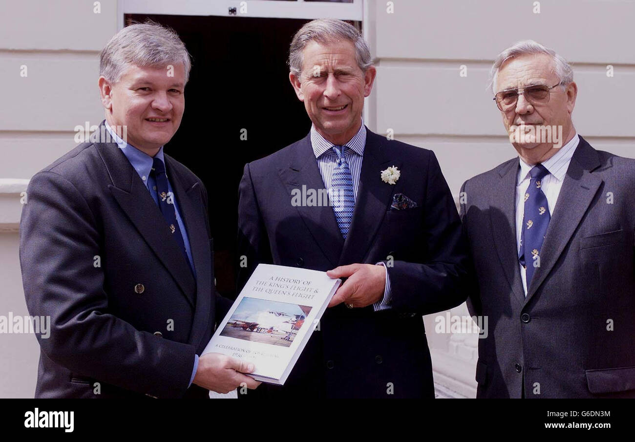 Il principe Charles - regina dell'Associazione di volo Foto Stock