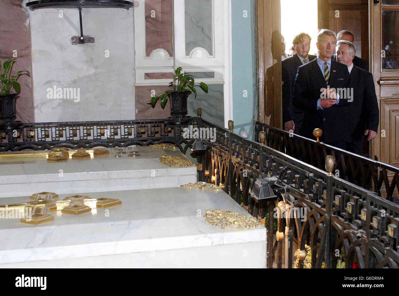 Il Principe di Galles visita in Russia Foto Stock