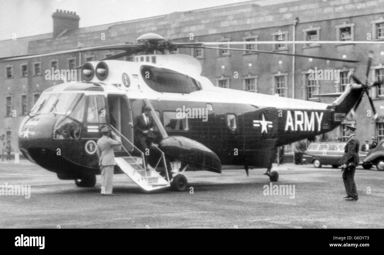 Politica - Presidente Kennedy visita in Irlanda - Cork Foto Stock