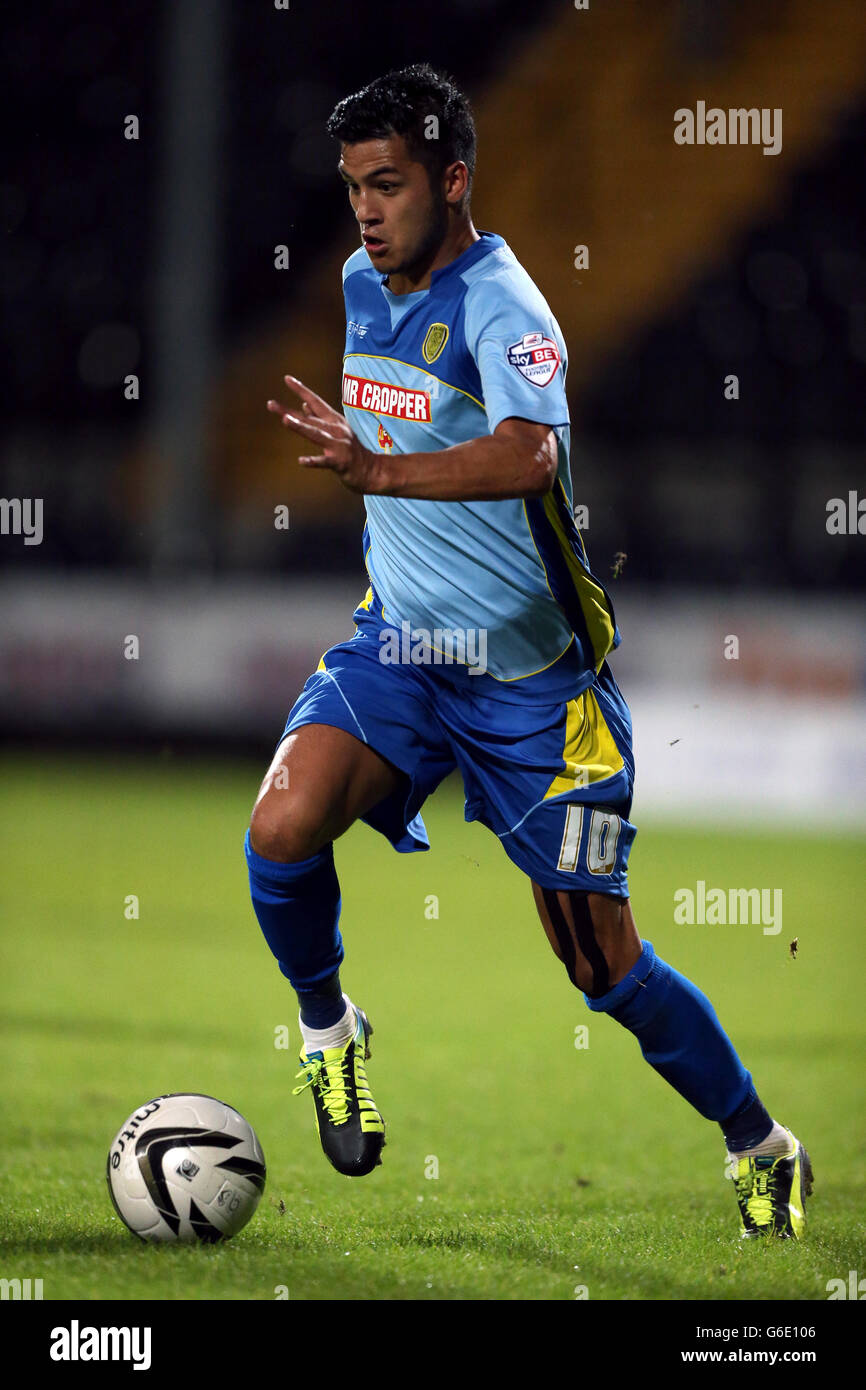 Calcio - Johnstone's Paint Trophy - primo turno - Notts County / Burton Albion - Meadow Lane. Adam Reed, Burton Albion Foto Stock