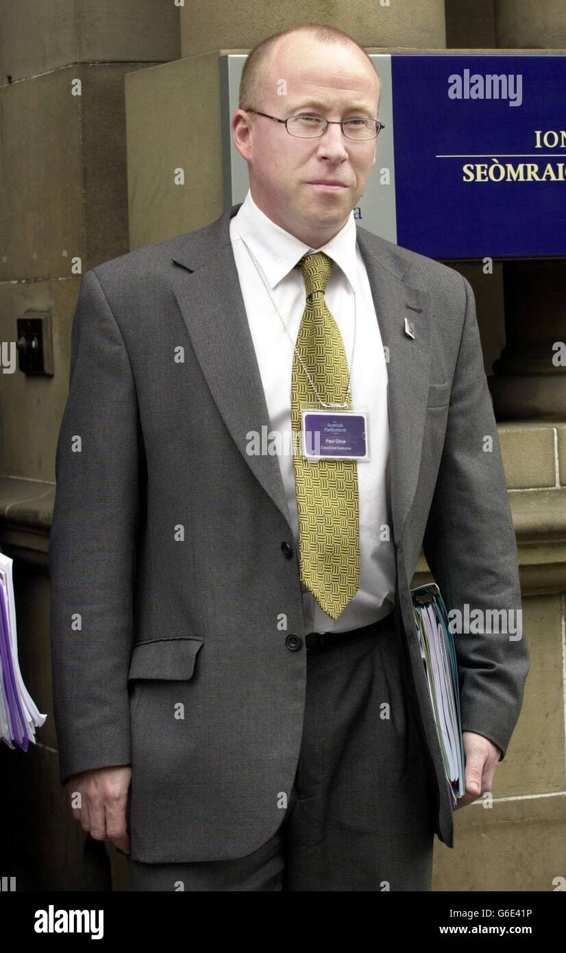 Palazzo di Holyrood Sale Riunioni Foto Stock