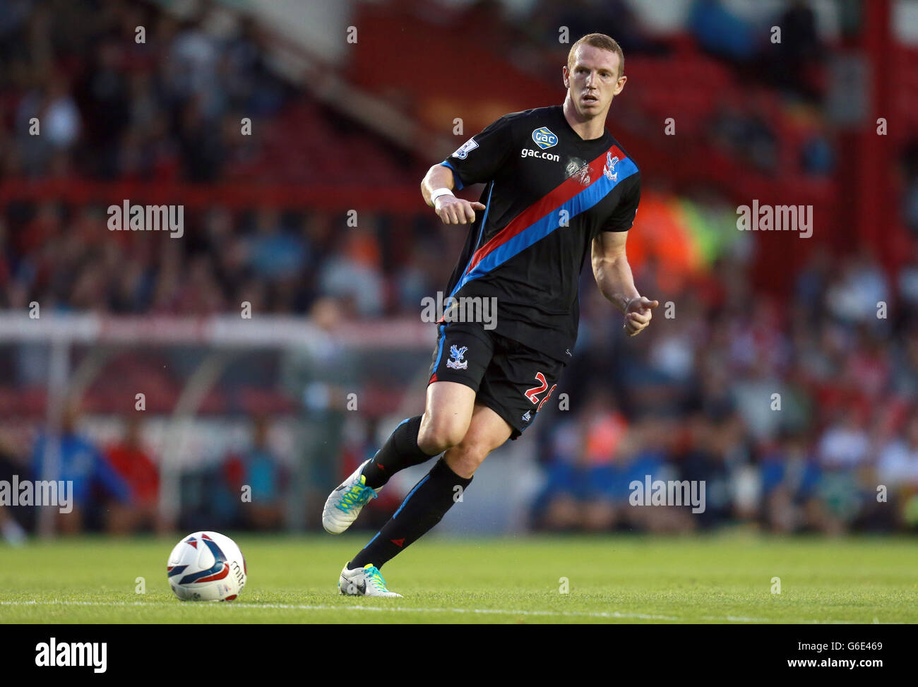 Calcio - Capital One Cup - Second Round - Bristol City / Crystal Palace - Ashton Gate. Peter Ramage del Crystal Palace durante la partita Capital One Cup, Second Round all'Ashton Gate, Bristol. Foto Stock