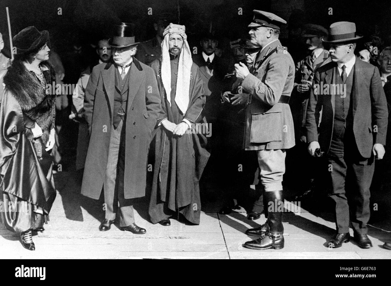 Eventuali Royalty - King Faisal I dell'Iraq - Londra - 1927 Foto Stock