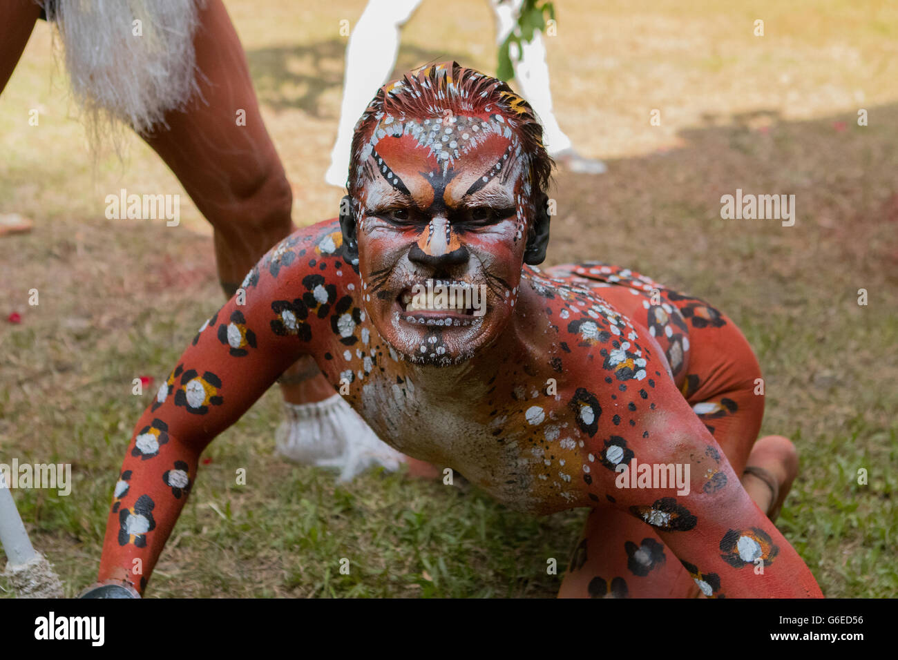 Mambukal fango Festival 2016 Foto Stock