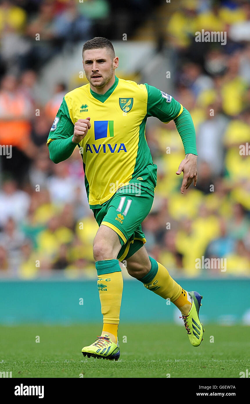 Calcio - Barclays Premier League - Norwich City v Aston Villa - Carrow Road Foto Stock