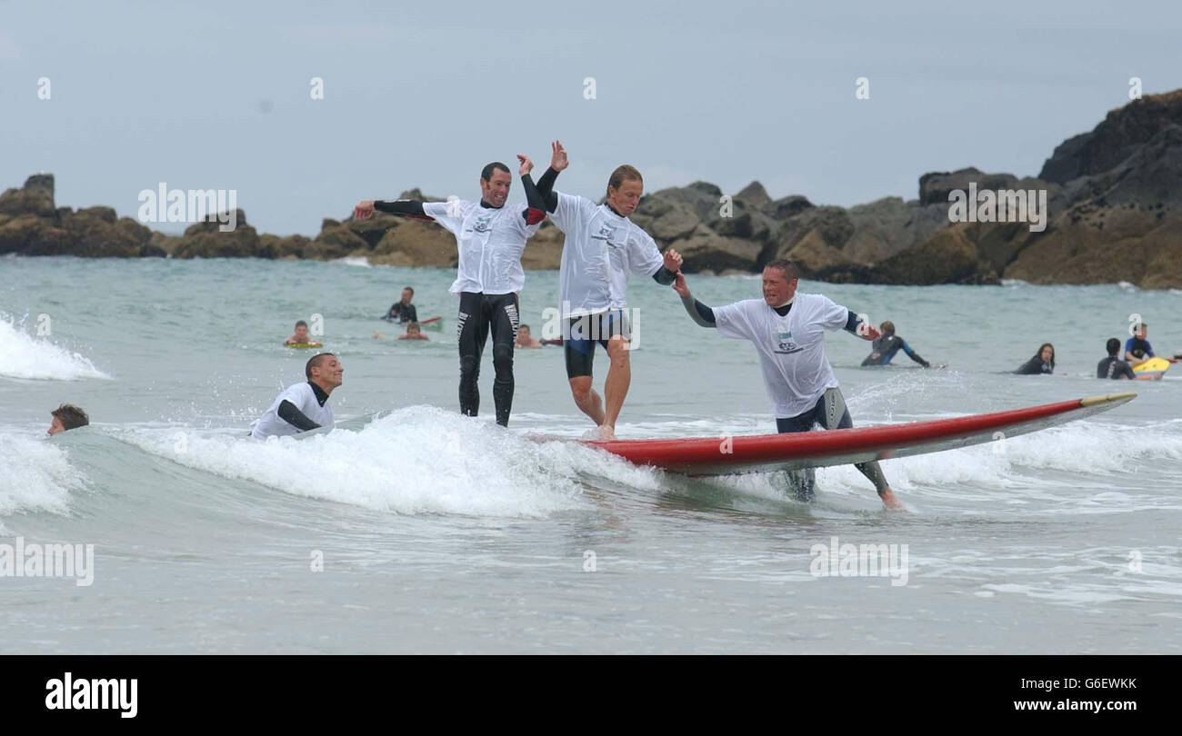 Surf Record mondiale Foto Stock