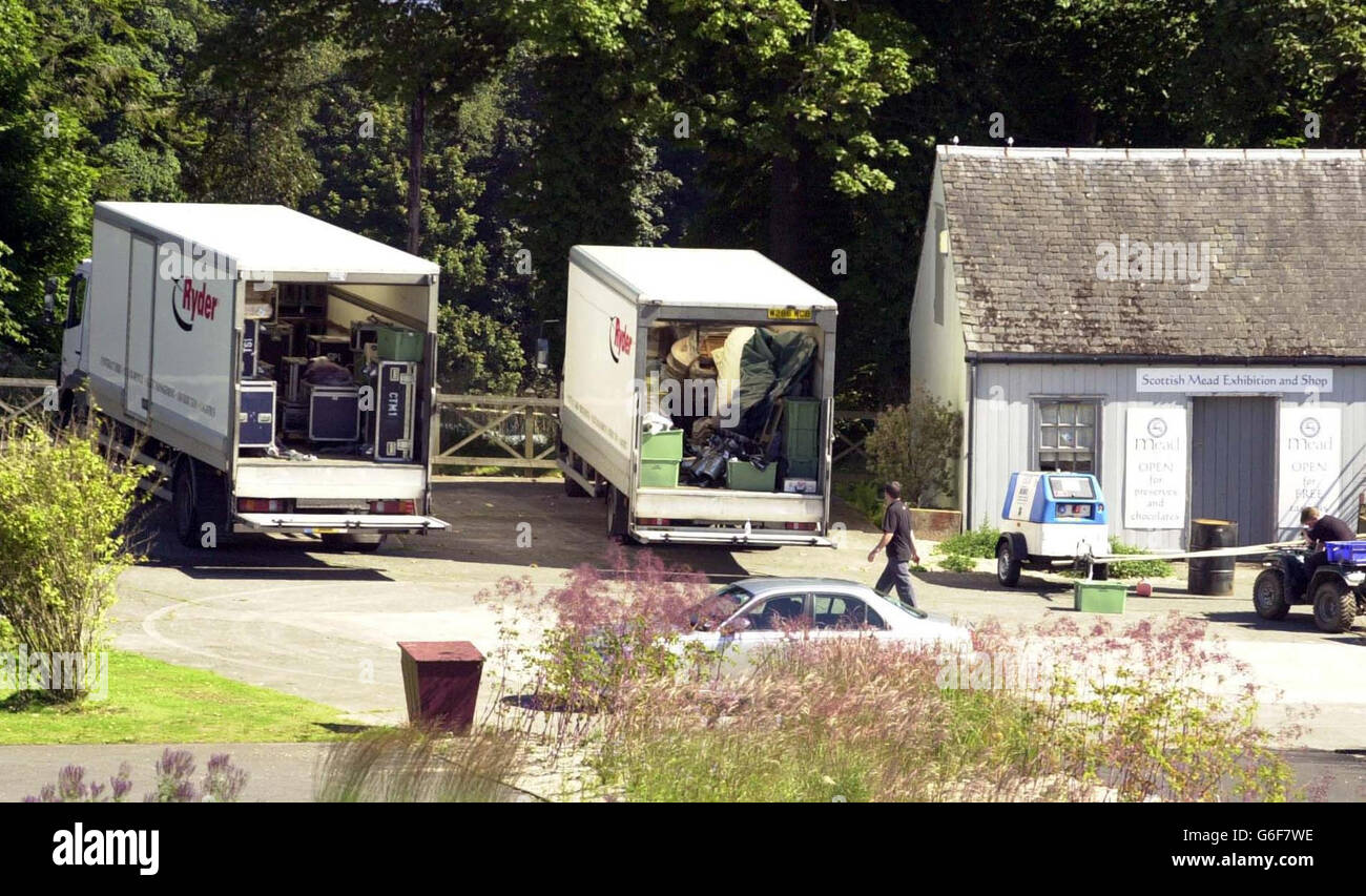 Motivi di Mount Stewart House Foto Stock