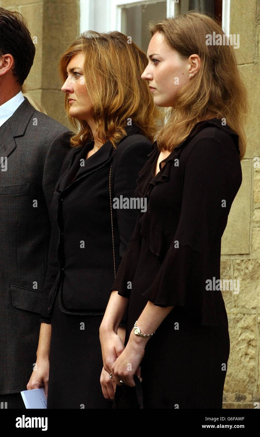 Media - Richard Wild Funerale Foto Stock