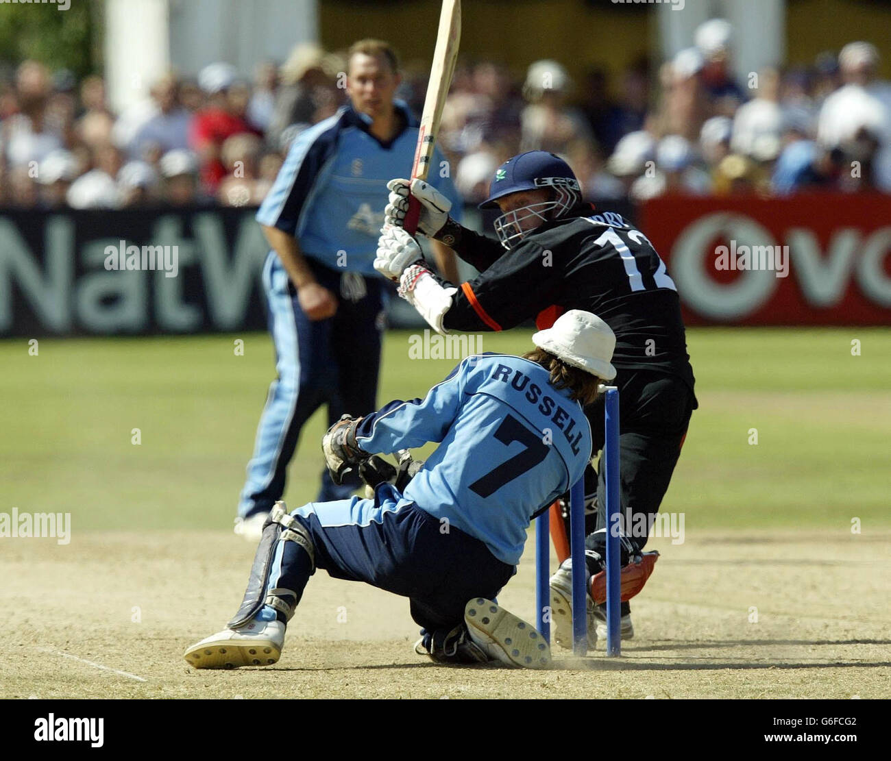 CRICKET Gloucester Foto Stock