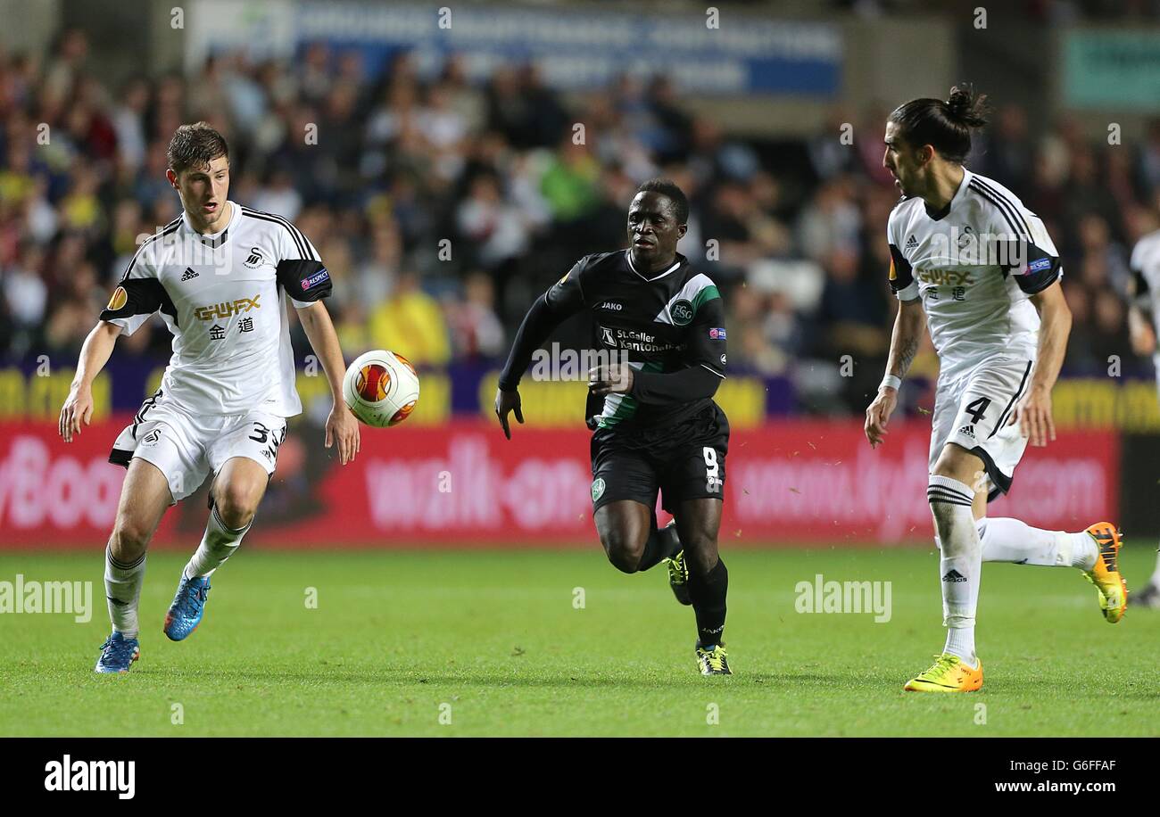 Soccer - UEFA Europa League - Gruppo A - Swansea City v San Gallo - Liberty Stadium Foto Stock