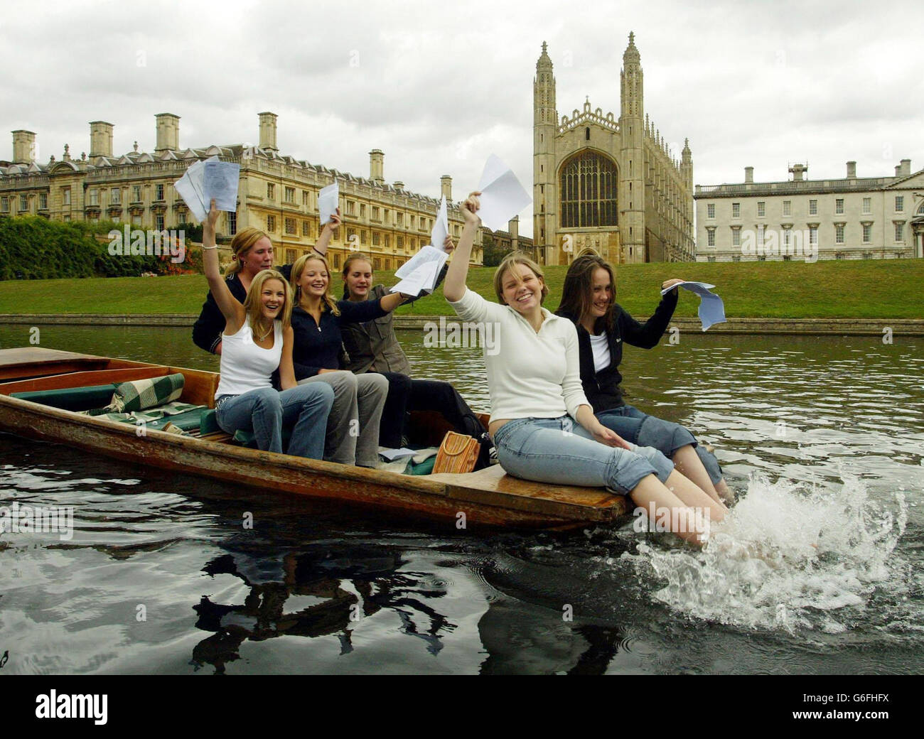 St Marys School - GCSE Risultati Foto Stock