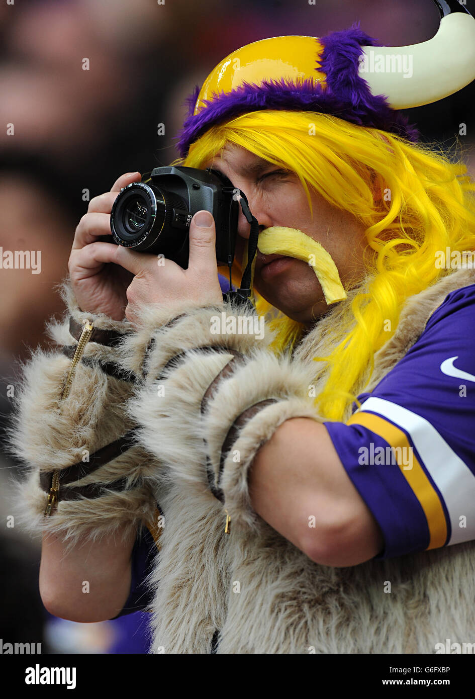 Football americano - NFL International Series 2013 - Minnesota Vikings v Pittsburgh Steelers - Wembley Stadium Foto Stock