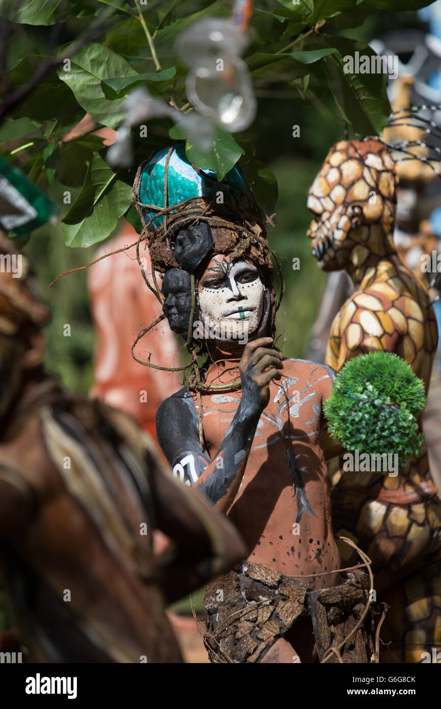 Mambukal fango Festival 2016 Foto Stock