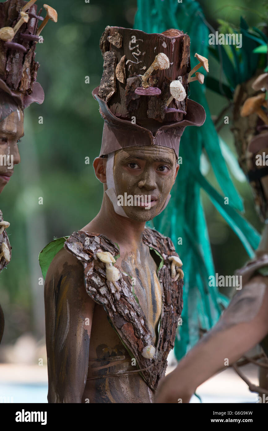 Mambukal fango Festival 2016 Foto Stock