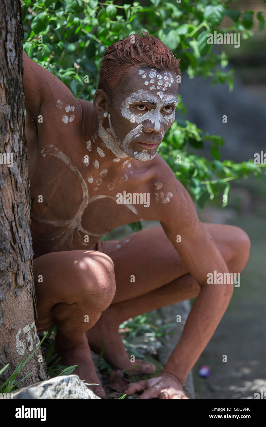 Mambukal fango Festival 2016 Foto Stock