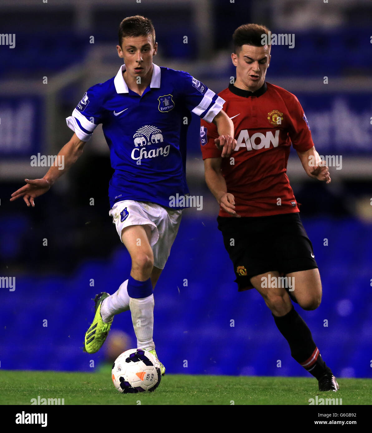 Calcio - U21 Barclays Premier League - Everton v Chelsea - Goodison Park Foto Stock