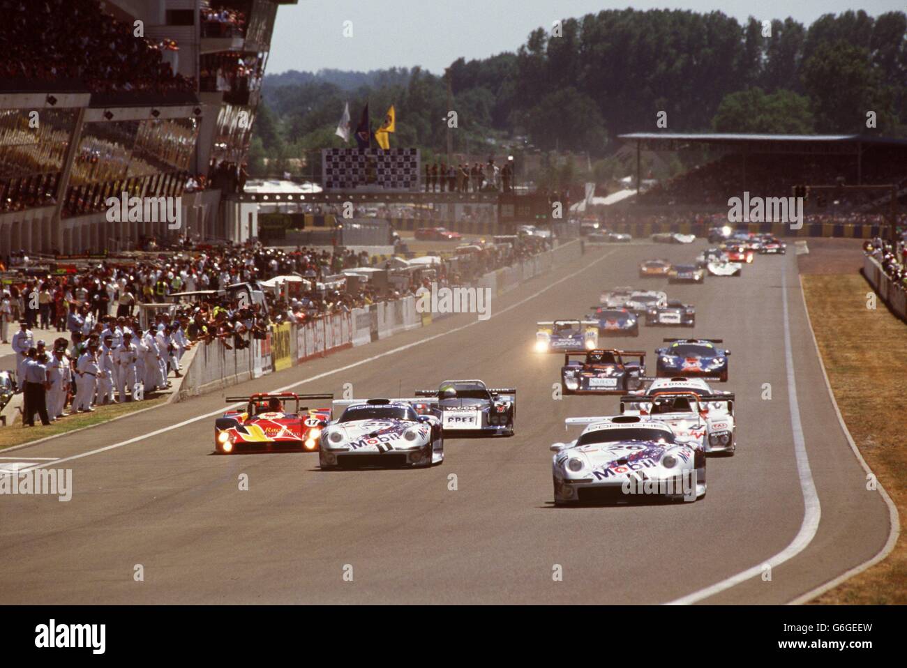 Motor Racing, Le Mans 24 ore. Foto Stock