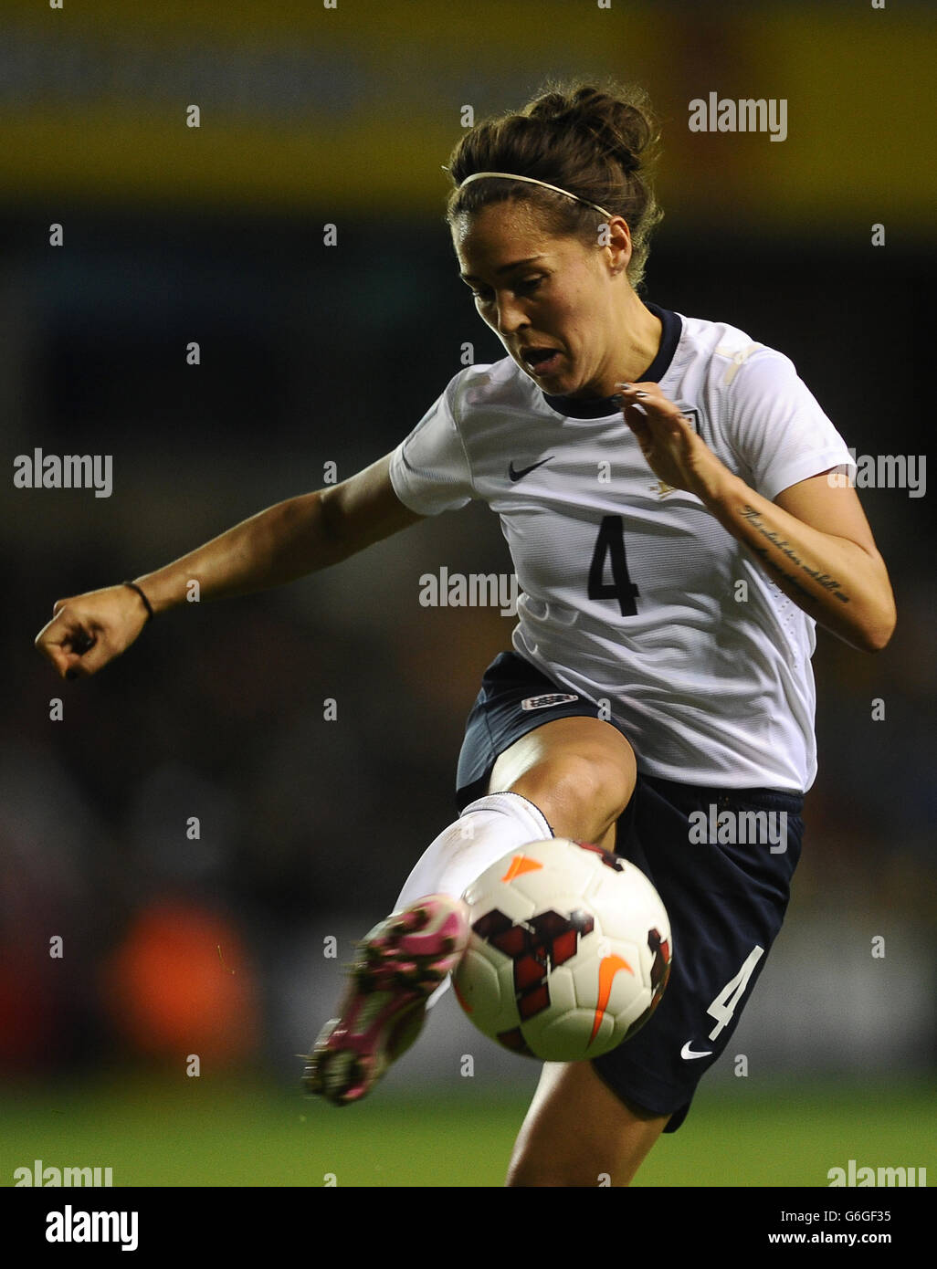 Calcio - Coppa del Mondo Donne qualifiche - Gruppo sei - Inghilterra donne v Galles donne - La Den Foto Stock