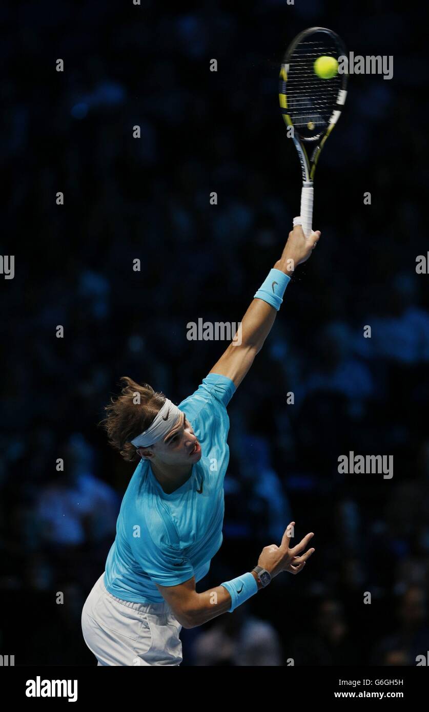 Tennis - Barclays ATP World Tour Finals - Giorno Due - O2 Arena Foto Stock