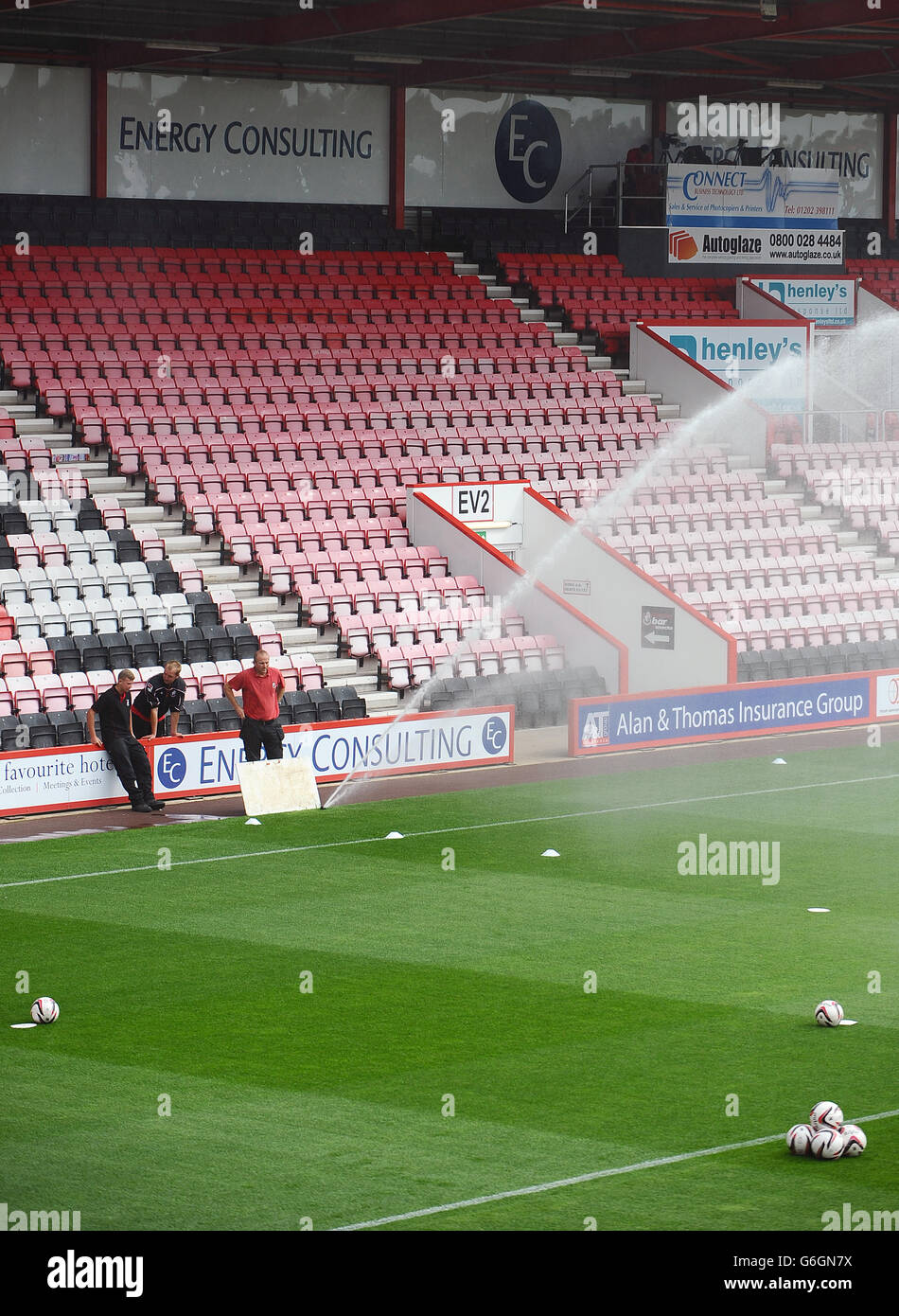Calcio - Campionato Sky Bet - AFC Bournemouth v Blackburn Rovers - Dean Court. Una vista generale del Goldsands Stadium. Foto Stock