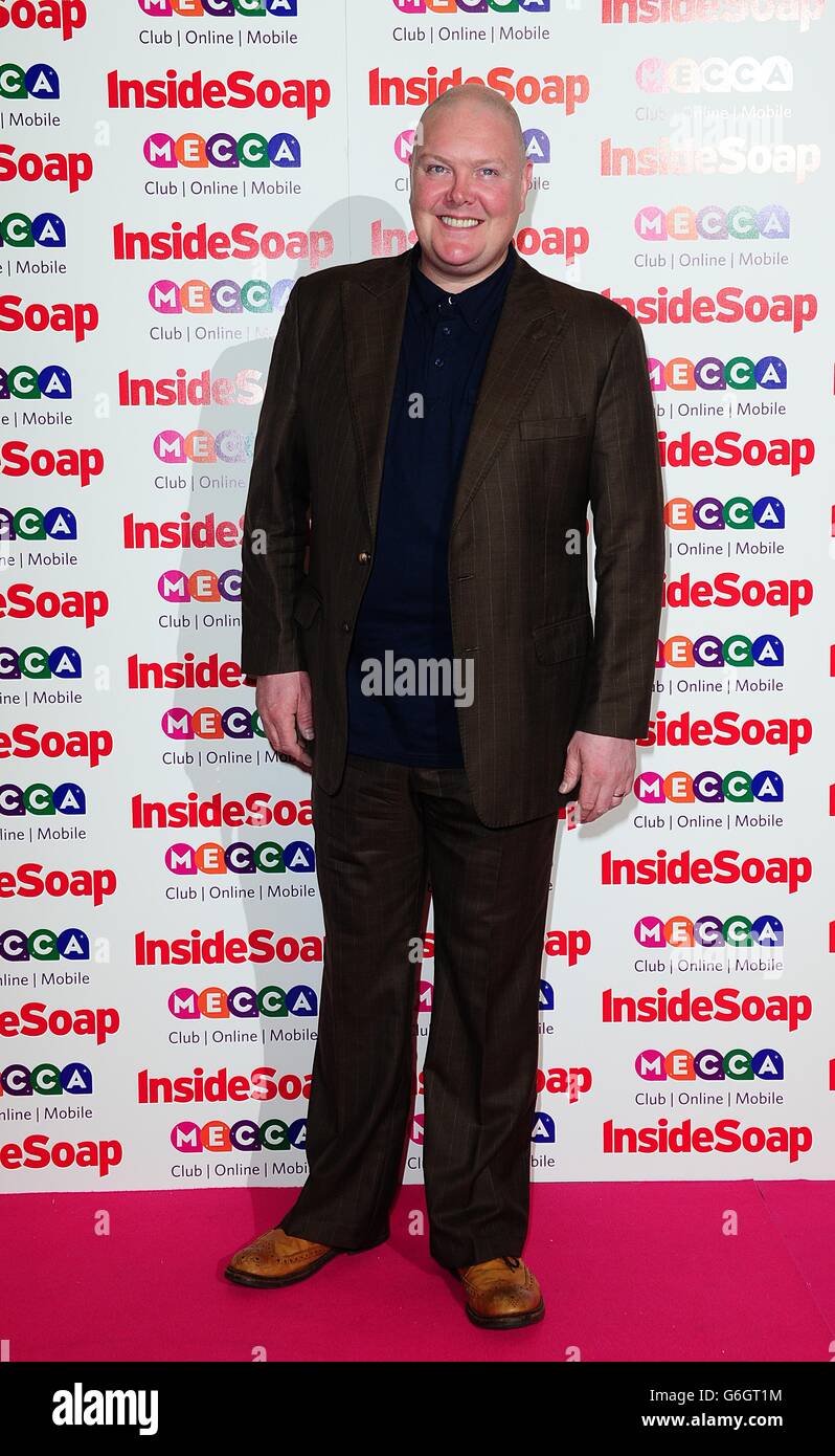 Dominic ha vinto il premio Inside SOAP Awards 2013, Ministry of Sound, Londra. Foto Stock