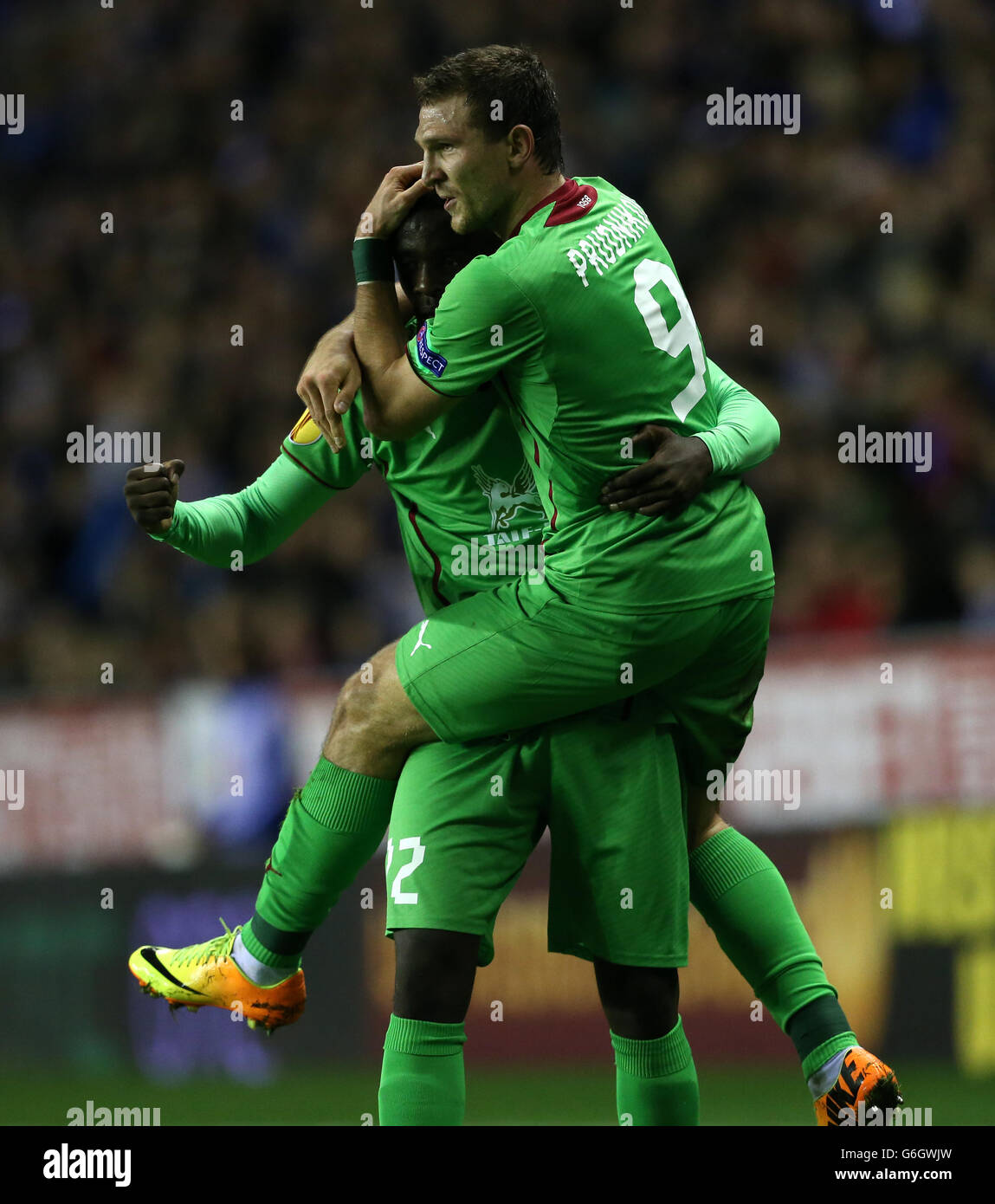 Soccer - UEFA Europa League - Gruppo D - Wigan Athletic v Rubin Kazan - DW Stadium Foto Stock