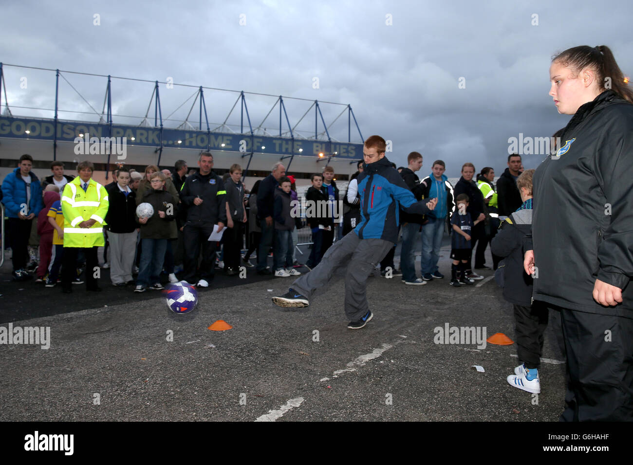 Calcio - U21 Barclays Premier League - Everton v Chelsea - Goodison Park Foto Stock