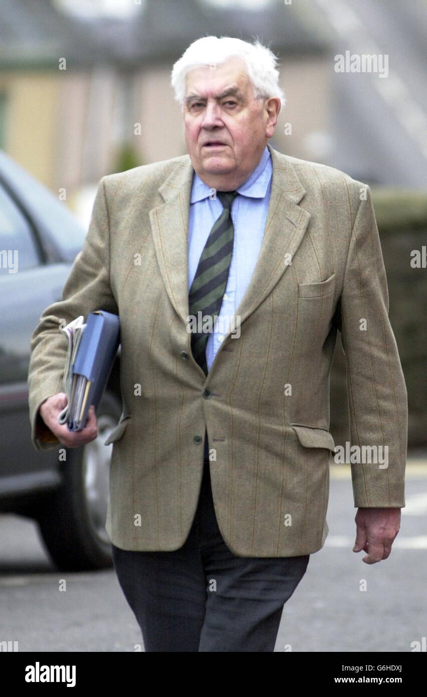 Tribunali caso Station Wagon Foto Stock