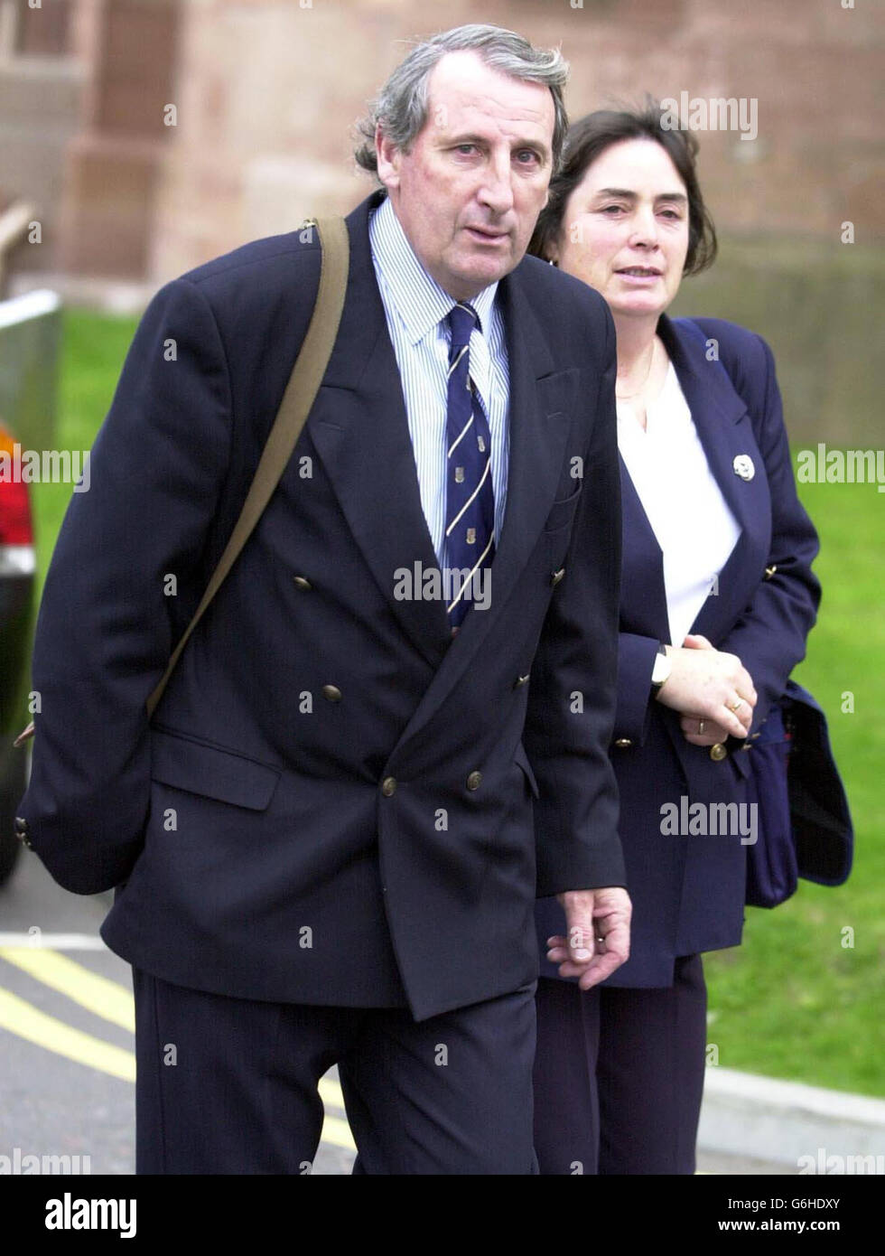 Tribunali caso Station Wagon Foto Stock