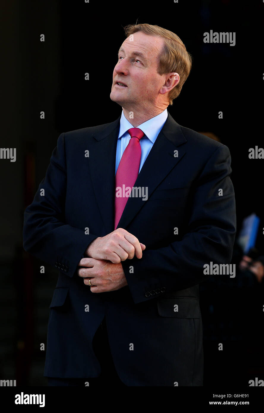 Noonan fiducioso su bailout uscire Foto Stock